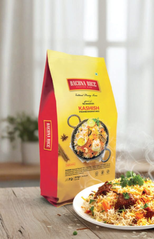 Kashish steamed basmati rice pack
