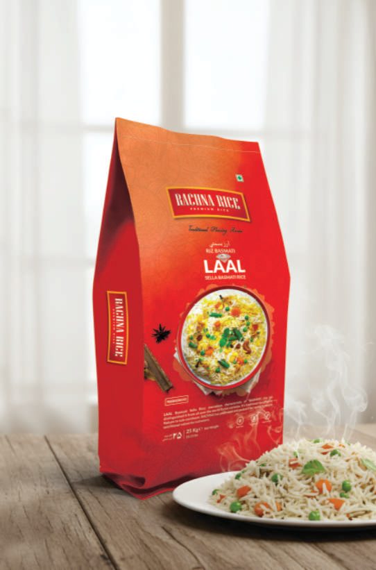 Laal basmati sella rice pack