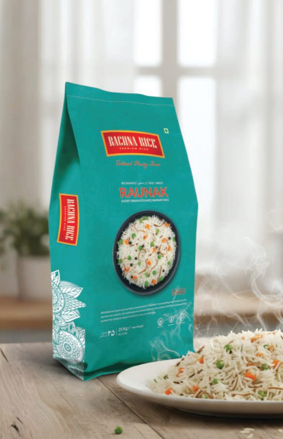 Raunak basmati sella rice pack