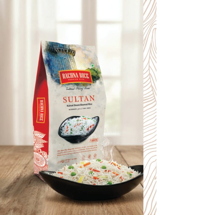 Sultan premium basmati rice pack